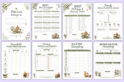 2027 Family Meal Planning Kit | Meal Planner Product Image 2