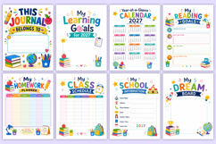 2027 Kids Learning Planner | Study &amp; Homework Product Image 2