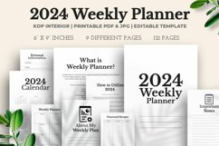 2024 Weekly Planner Kdp Interior Product Image 2