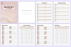 Ultimate Budget Planner Bundle Canva Template Product Image 2