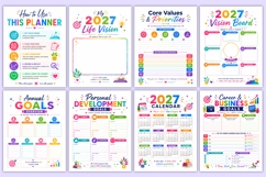 2027 Life Planning Collection | All-in-One Life Planner Product Image 2