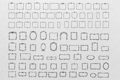 Whimsical Line Art Frames, Vector Product Image 2