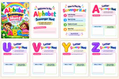 Alphabet Scavenger Hunt Kdp interiors Product Image 2