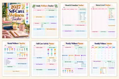 2027 Self-Care & Wellness Tracker Product Image 2