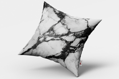 Black &amp; White Marble Texture Seamless Pattern Product Image 2