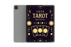 2026 Digital Tarot Journal Canva Template Product Image 2