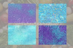 Blue Purple Glitter Cutting Board Design - 04 Variations Product Image 2
