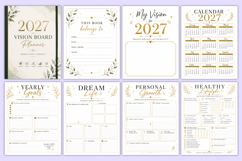 2027 Vision Board Planner | Goals &amp; Manifest Product Image 2