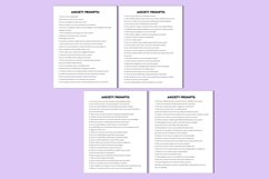 100 Anxiety Journal Writing Prompts Canva Interior Product Image 2