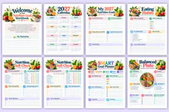 2027 Nutrition Goal Workbook | Healthy Eating, Meal Planning Product Image 2