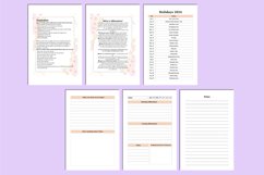 Editable 2024 Affirmation Journal For Canva Product Image 2