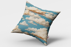 Cloud Seamless Pattern and Digital Paper Product Image 2