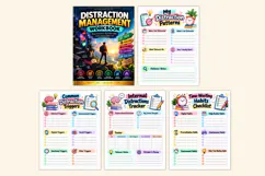 Distraction Management Workbook Kdp interiors Product Image 2