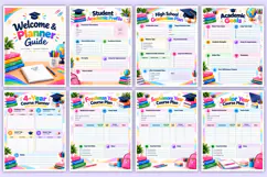 High School Grades & Transcript Planner | Course Planning Product Image 2