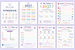 2027 Life Organization Planner | Printable PDF Workbook Product Image 2