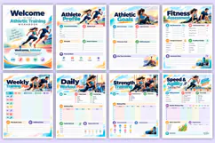Athletic Training Workbook | Workout Planning, Strength Product Image 2
