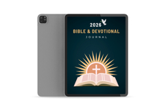 Digital 2026 Bible &amp; Devotional Journal Canva Template Product Image 2