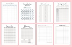 2024 Money Mindset Planner Canva Template Product Image 2