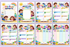 Daily Learning Log for Kids | Learning Tracker, Study Product Image 2