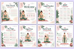 2027 Yoga Pose Practice Workbook | Yoga Poses, Practice Product Image 2