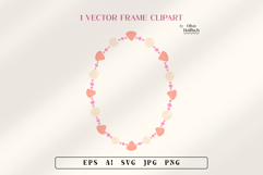Elegant Sea Pearl and Seashell Vector Frame Clipart Product Image 2