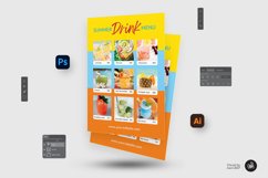 Drinks Menu Flyer Template Product Image 2