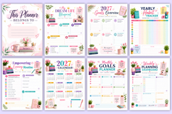 2027 That Girl Planner | Self-Care, Wellness &amp; Goal Product Image 2