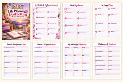 2027 Life Planning & Goal Setting Workbook Kdp interiors Product Image 2