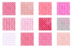 26 Watercolor Valentine&#039;s Digital Papers Product Image 2