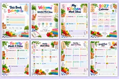 2027 Kitchen Meal Ideas Workbook | Meal Planning, Recipe Product Image 2