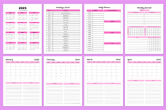 2026 Gratitude Journal For Women Canva Template Product Image 2