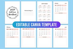 2024 Self Love Workbook Canva Interior Product Image 2