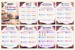 2027 Self-Discovery & Inner Growth Journal Kdp interiors Product Image 2