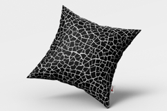 Black and White Crackle Seamless Pattern Product Image 2