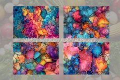 Alcohol Ink Cutting Board Design - 04 Variations Product Image 2