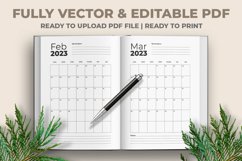 2023 Weekly Planner KDP Interior Product Image 3