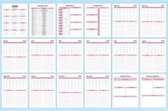 2026 Bible &amp; Devotional Planner For Canva Templates Product Image 2