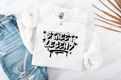 Street Legend SVG PNG JPG Urban Graffiti Style Shirt Art Product Image 2