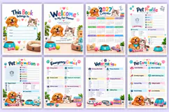 2027 Pet Feeding & Routine Log | Pet Care, Feeding, Daily Product Image 2