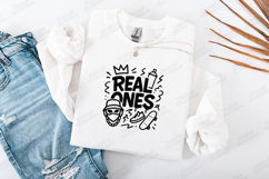 Real Ones SVG PNG JPG Urban Graffiti Crown Streetwear Art Product Image 2