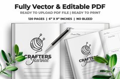 Crafters Journal KDP Interior Product Image 2