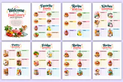 Food Lover’s Recipe Workbook | Recipe Collection, Meal Product Image 2