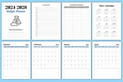 Editable Five Year Budget Planner Canva Product Image 2