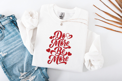 Do More Be More SVG - Motivational Hand Lettered Quote Product Image 3