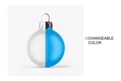 Matte Christmas Ball Mockup Product Image 3