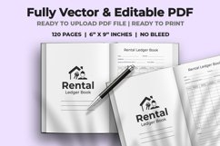 Rental Ledger Book KDP Interior Product Image 2