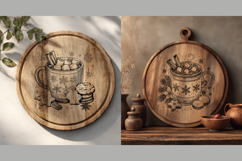 Christmas Cutting Board Laser Engraving Product Image 2