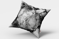 Black &amp; White Marble Texture Seamless Pattern Product Image 2