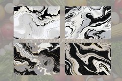 Black White Marble Cutting Board Design - 04 Variations Product Image 2