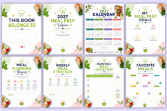 2027 Meal Prep Planning Workbook | Meal Planner, Grocery Product Image 2